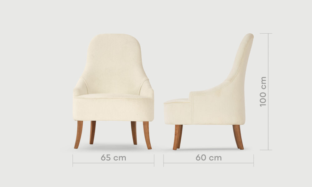 Venise, Fauteuil + Tabouret