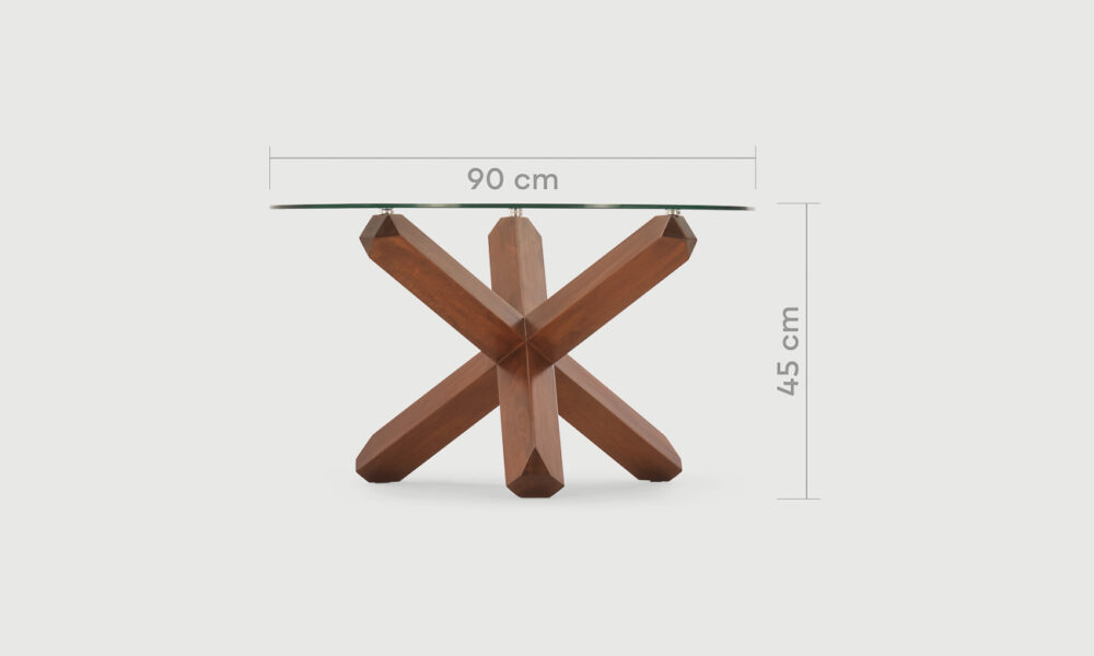 Valia, Table Basse 90cm