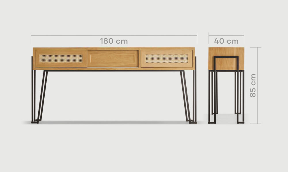 Talia, Console 180x40xH85cm