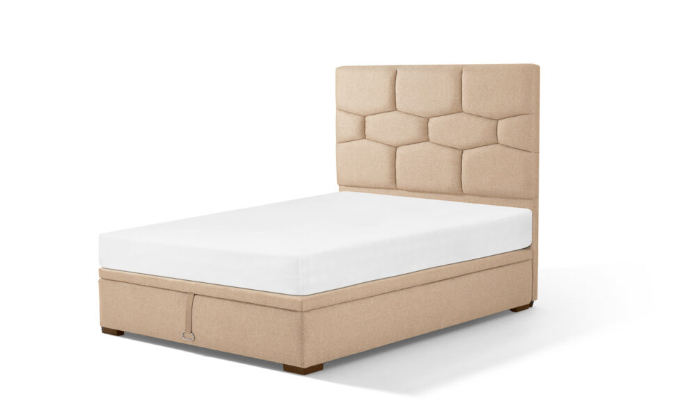 Viana, Lit avec Rangement 140x190cm
